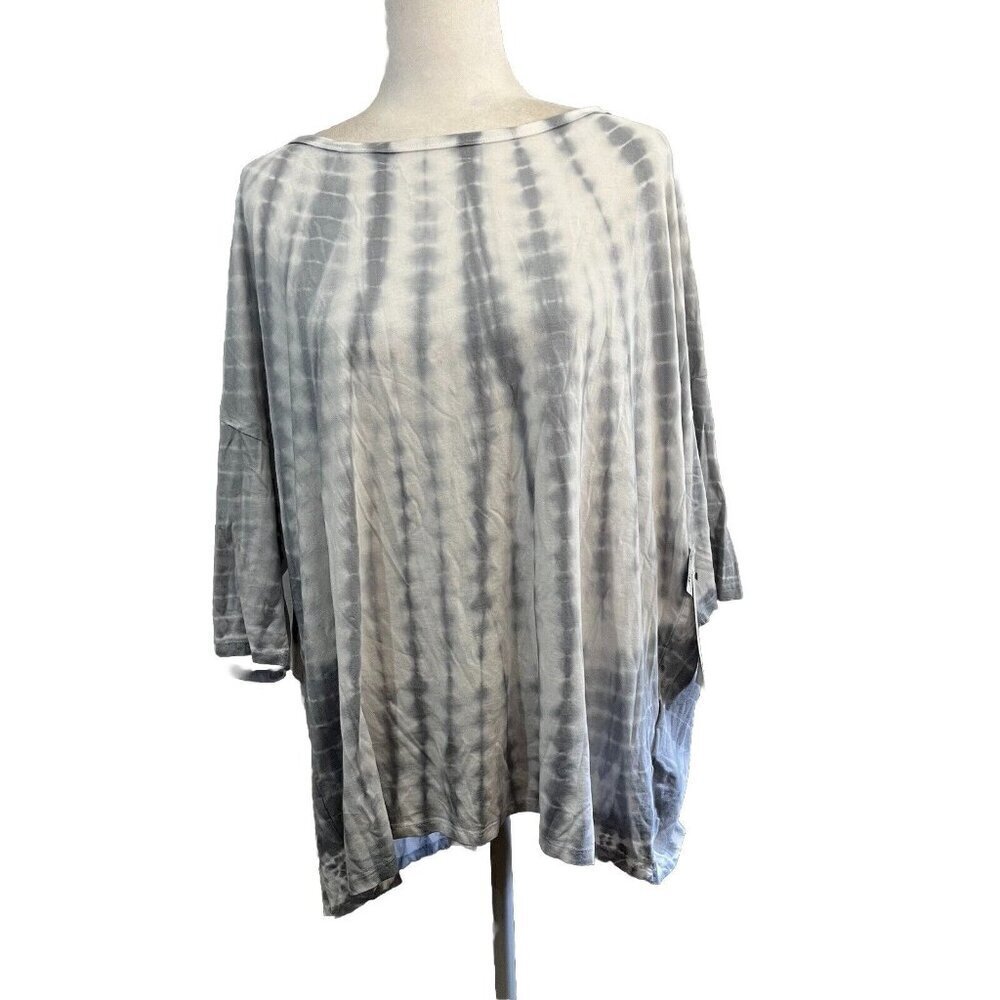Calvin Klein Performance TieDye Blouse Crossed Back Women 2X